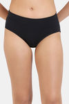 Zivame Anti-Microbial Medium Rise Full Coverage Hipster Panty (Pack of 3) - Anthract — thumbnail 2